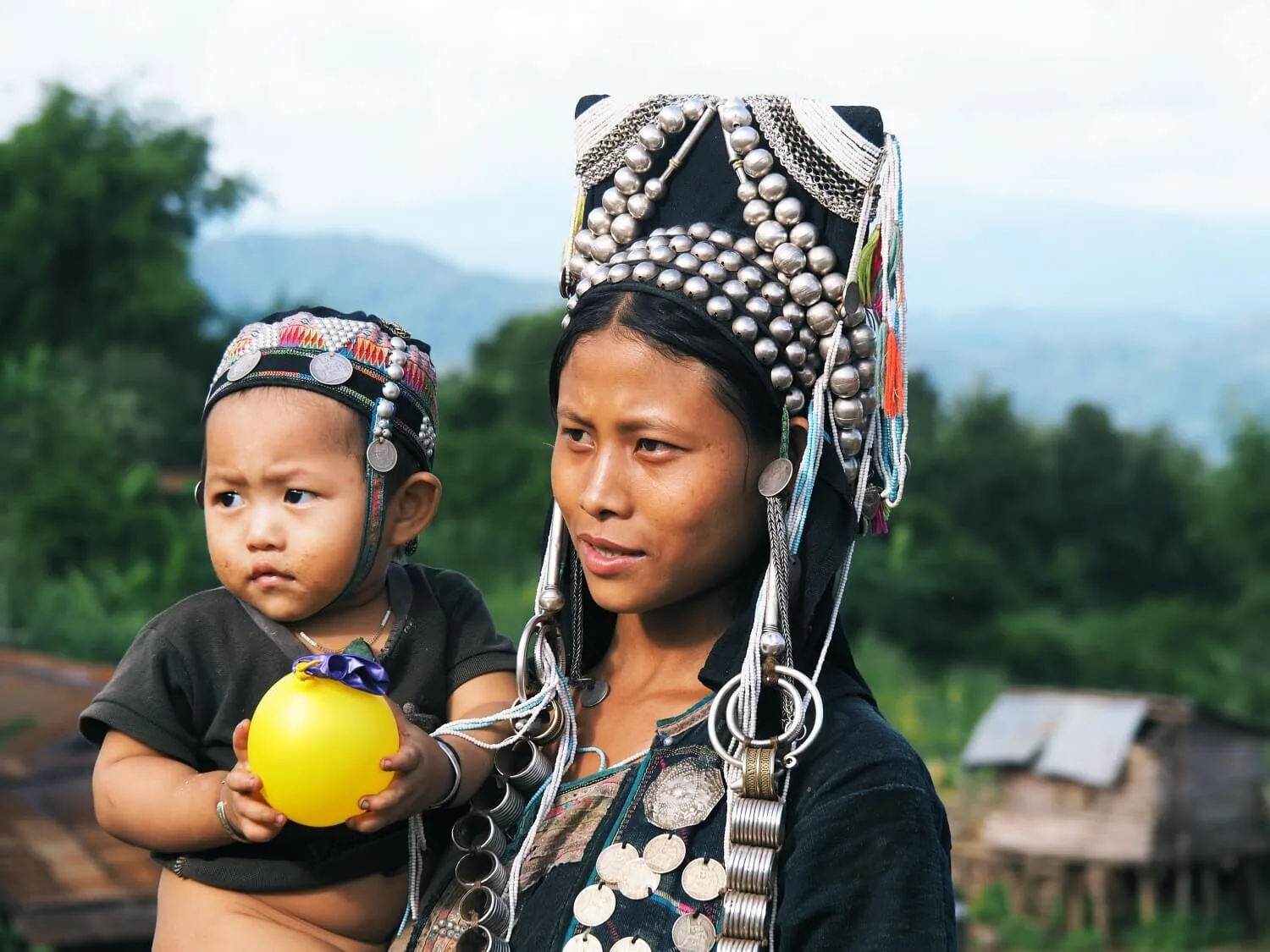 Ethnies akha au laos